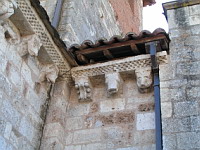 Lescure-d'Albigeois, Eglise St-Michel, Modillons (2)